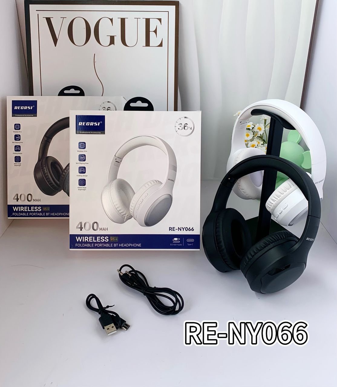 400mAh Wireless Headphones